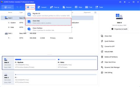 aomei how to boot from a cloned disk|aomei free disk clone.